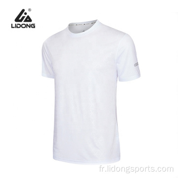 Impression personnalisée en gros Running Sports T-shirts